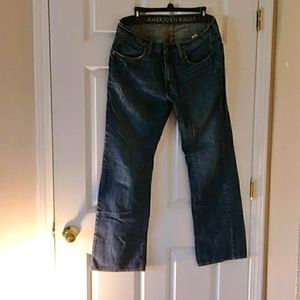 American Eagle Mens Boot Cut Jeans 34x32